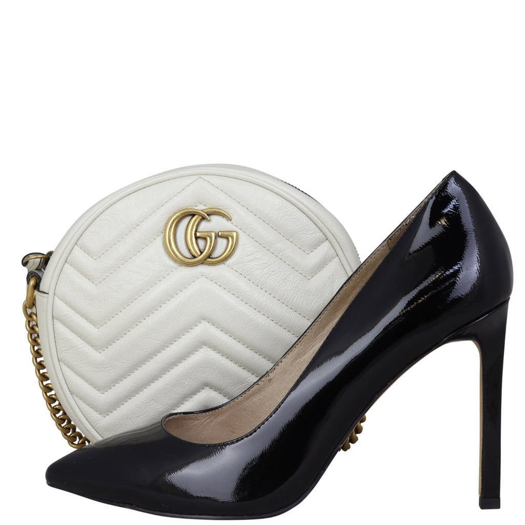 Gucci GG Marmont Round Chain Shoulder Bag
