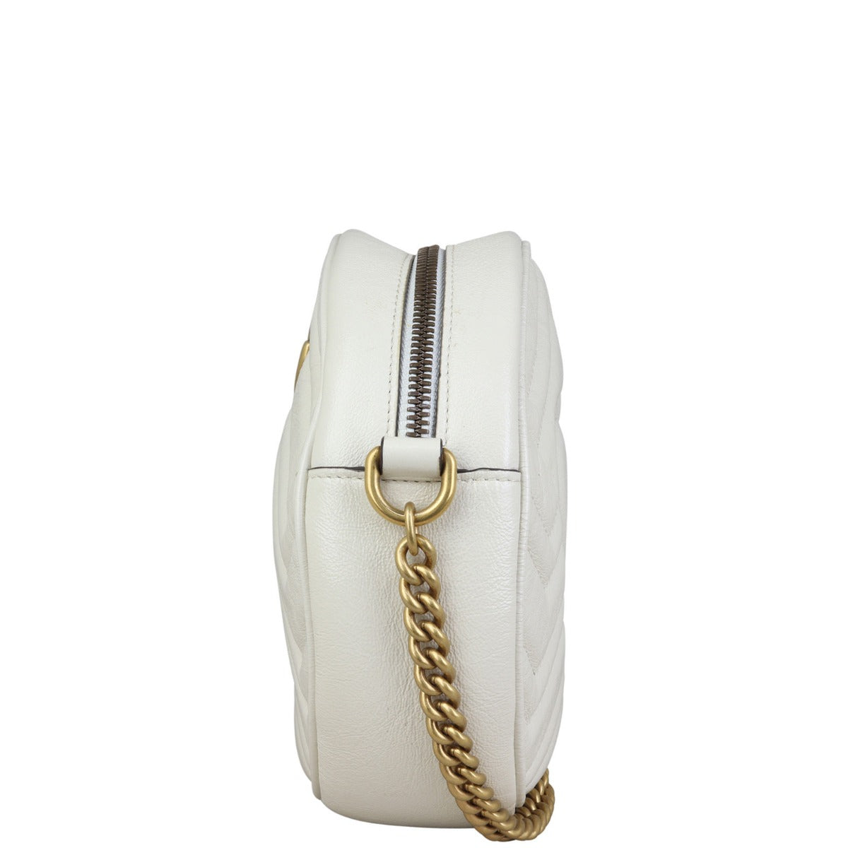 Gucci GG Marmont Round Chain Shoulder Bag