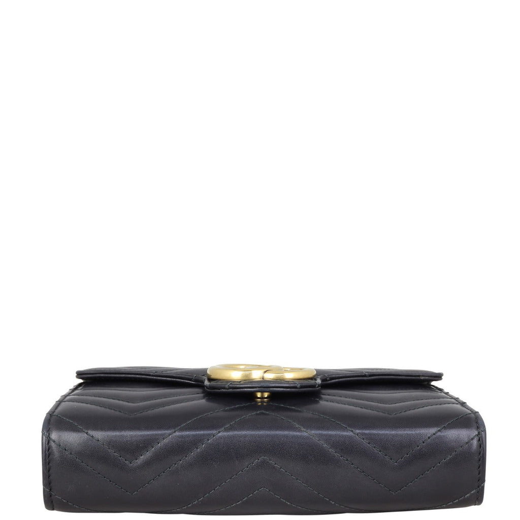 Gucci GG Marmont Matelasse Chain Wallet