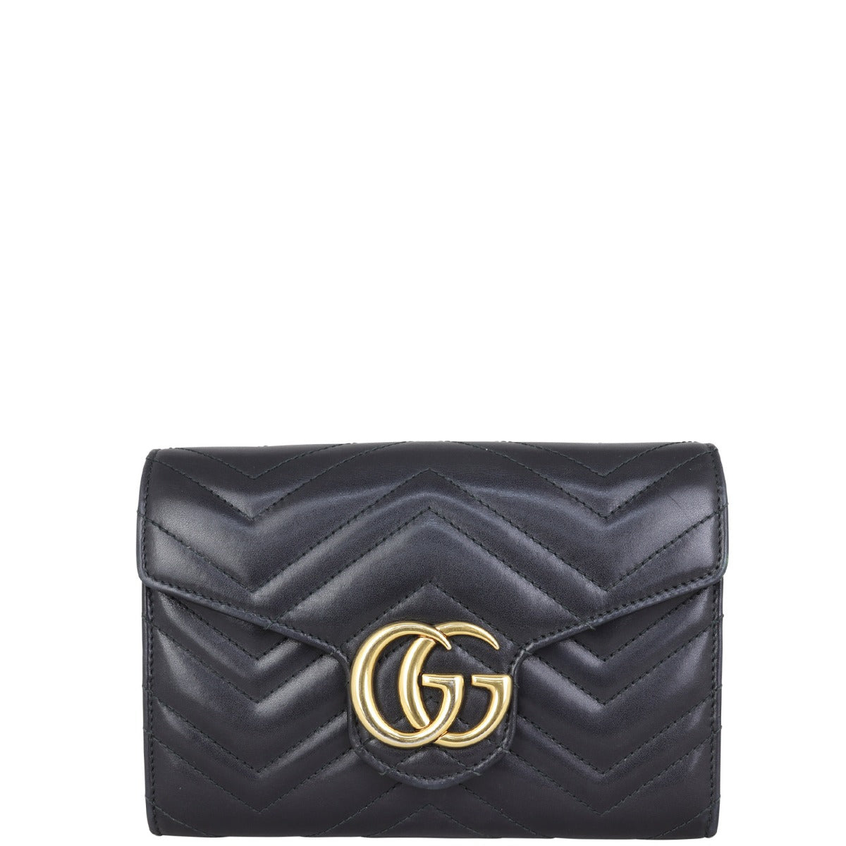 Gucci GG Marmont Matelasse Chain Wallet