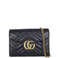 Gucci GG Marmont Matelasse Chain Wallet