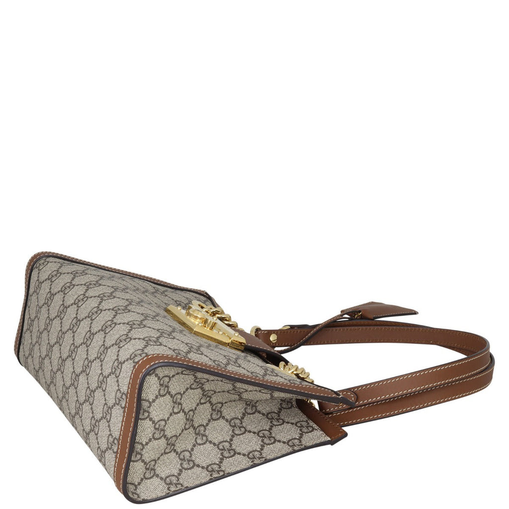 Gucci GG Supreme Small Padlock Tote