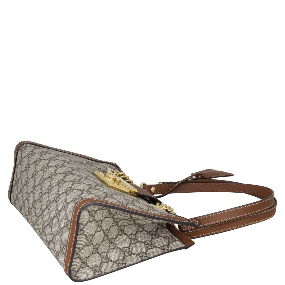 Gucci GG Supreme Small Padlock Tote
