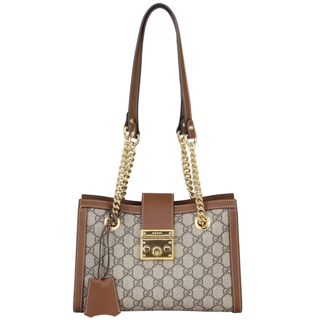 Gucci GG Supreme Small Padlock Tote