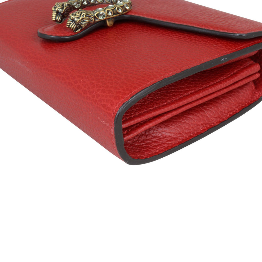 Gucci Dionysus Mini Leather Chain Wallet