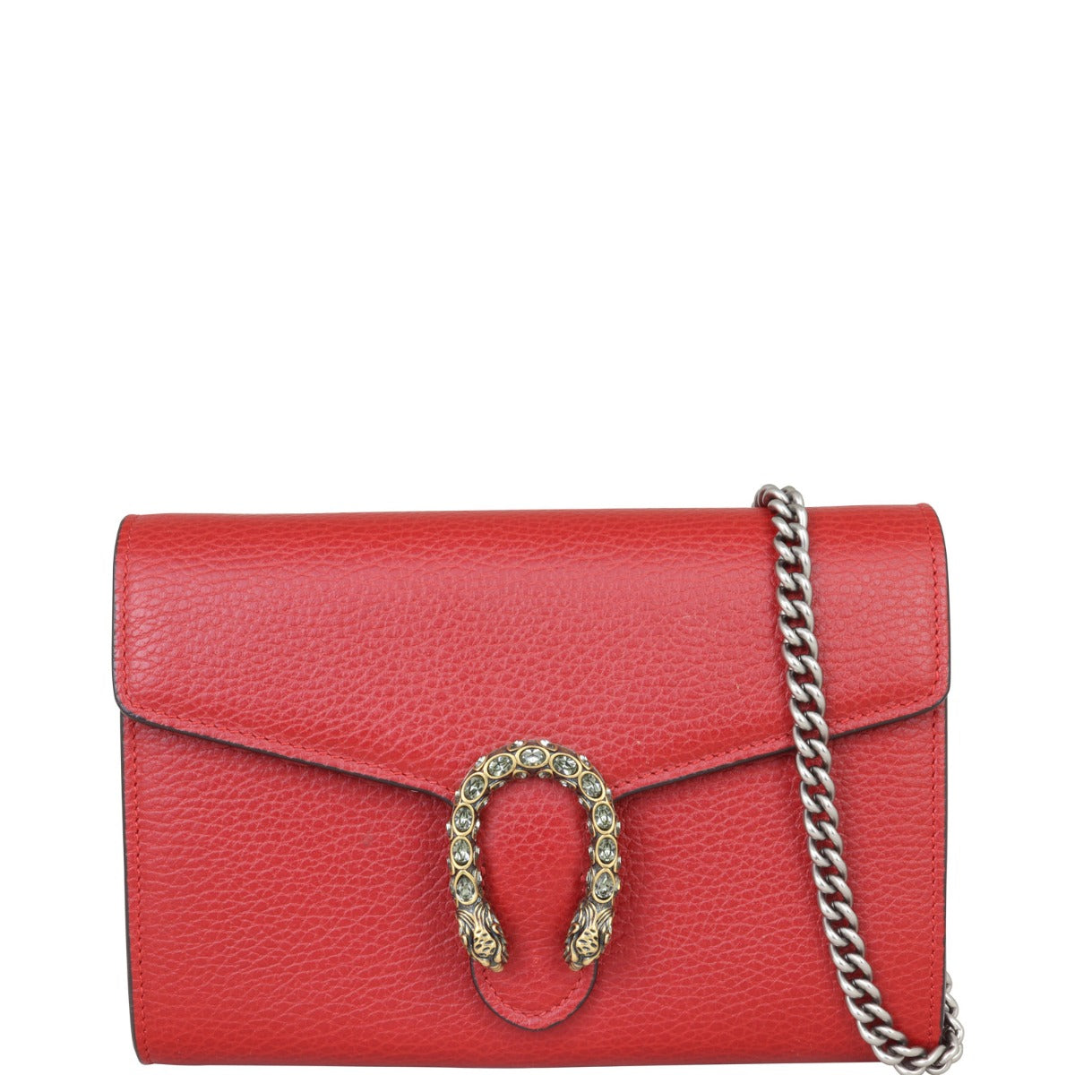 Gucci Dionysus Mini Leather Chain Wallet