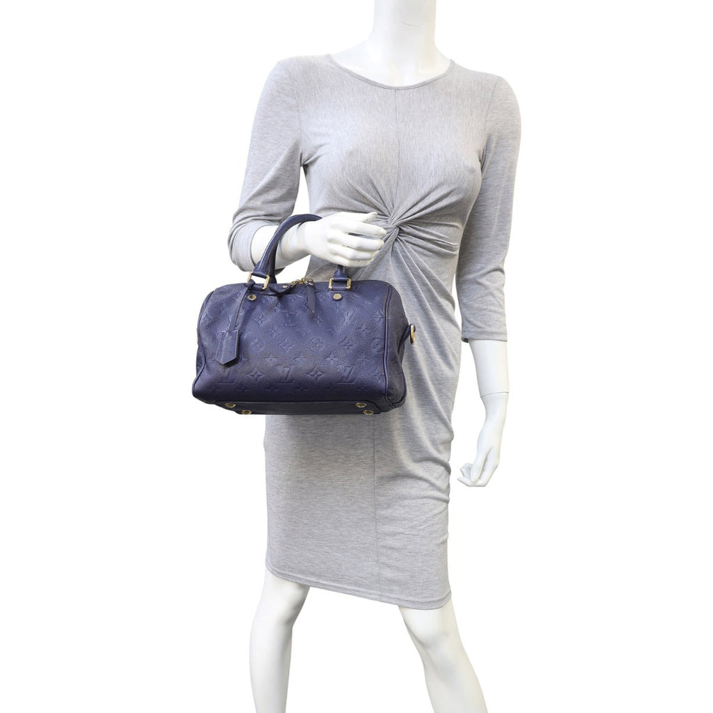 Louis Vuitton Speedy 25 Bandouliere Monogram Empreinte