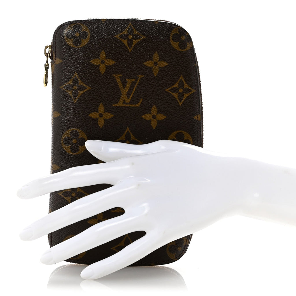 Monogram Geode Organizer Zippy Wallet