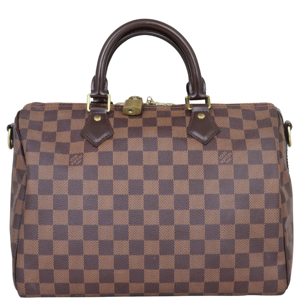 Louis Vuitton Speedy 30 Bandouliere Damier Ebene
