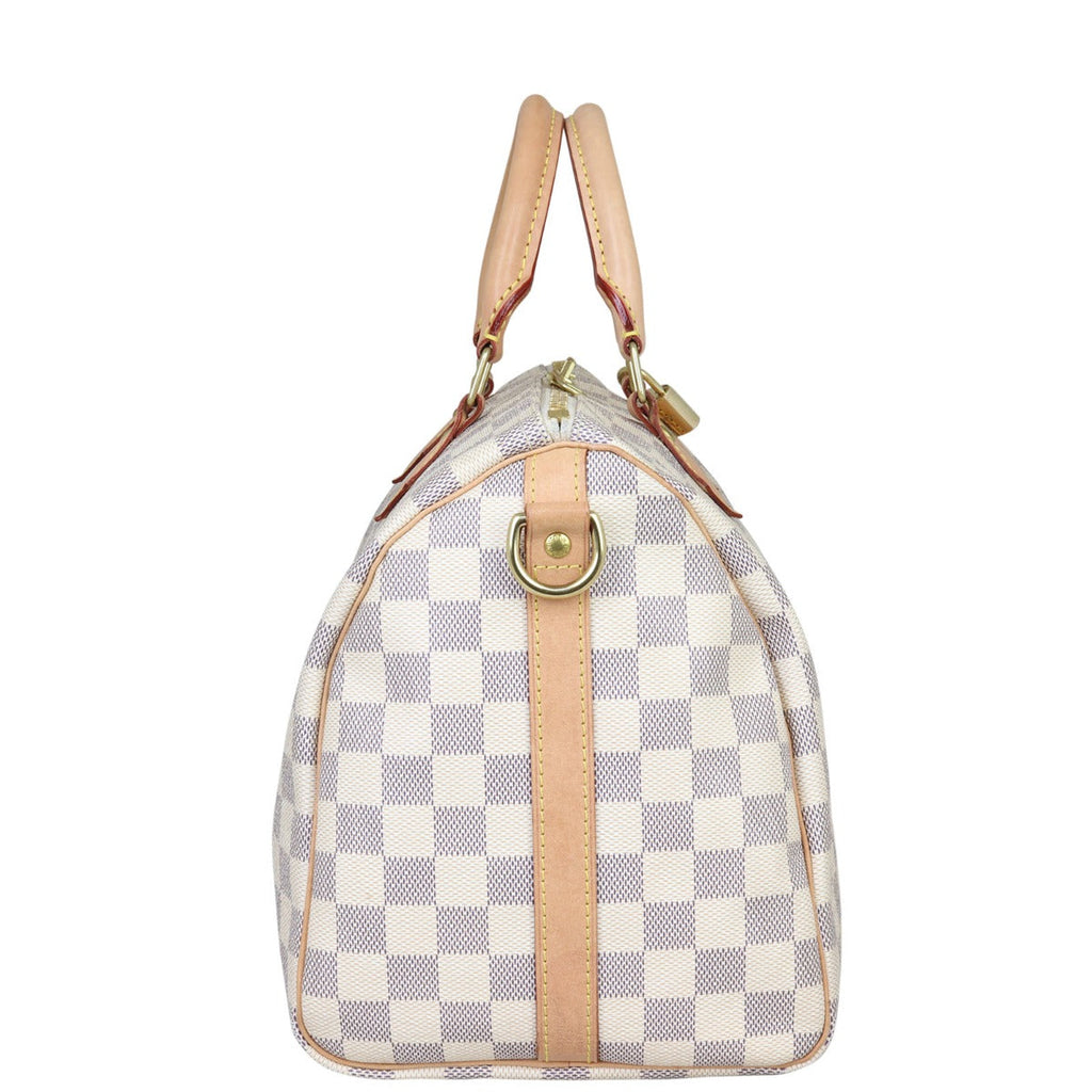 Louis Vuitton Speedy 30 Bandouliere Damier Azur