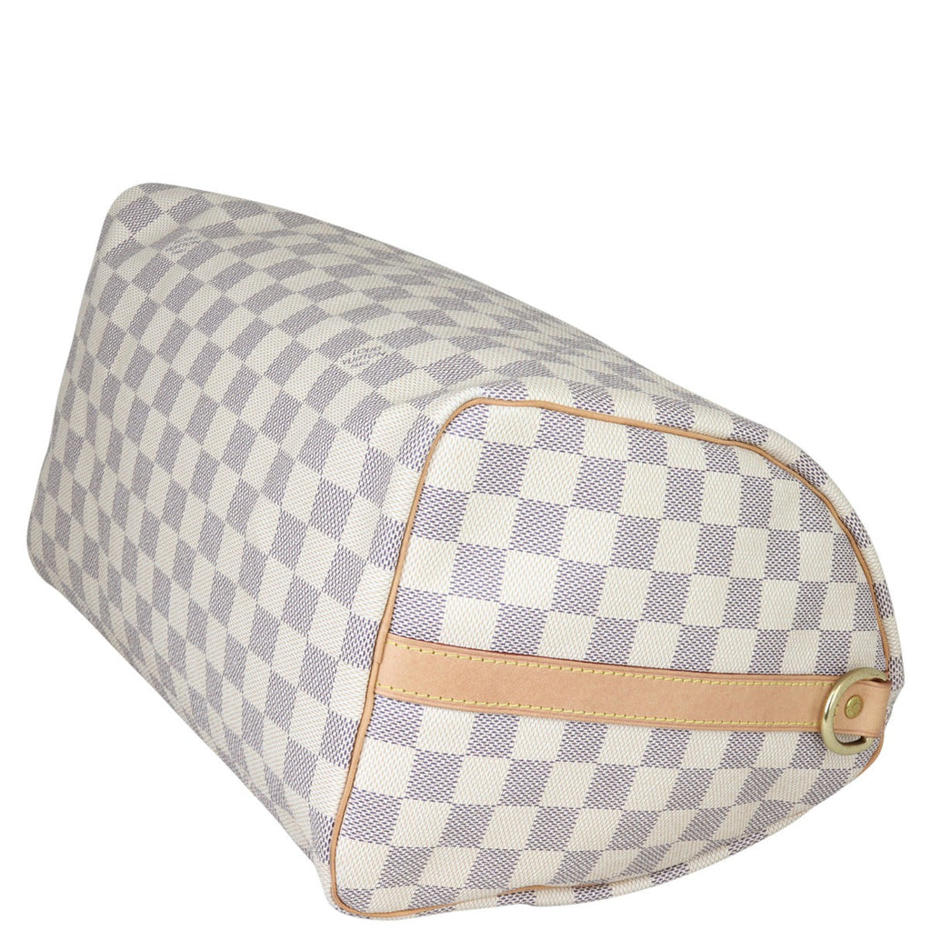 Louis Vuitton Speedy 30 Bandouliere Damier Azur