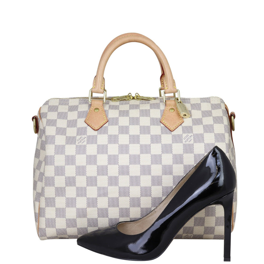 Louis Vuitton Speedy 30 Bandouliere Damier Azur