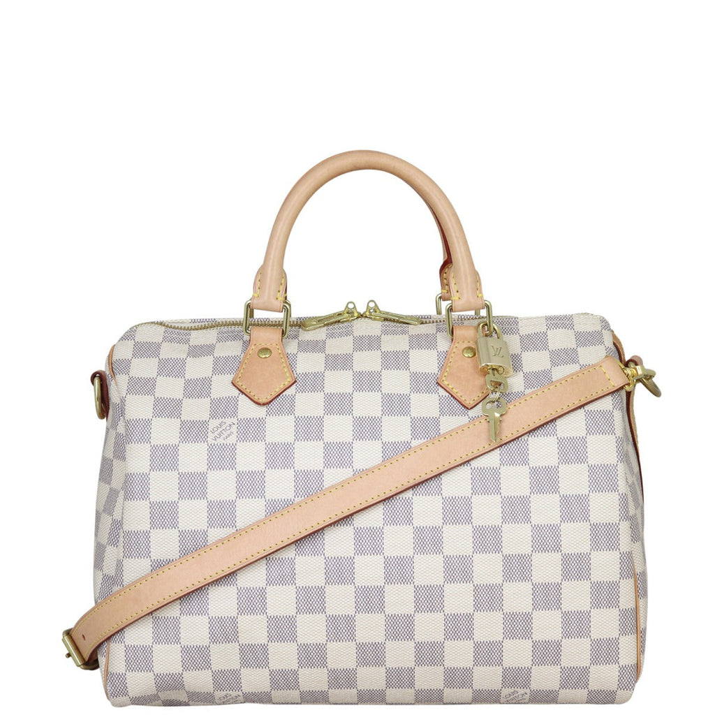 Louis Vuitton Speedy 30 Bandouliere Damier Azur