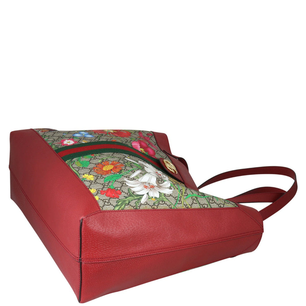Gucci Flora GG Supreme Ophidia Large Tote