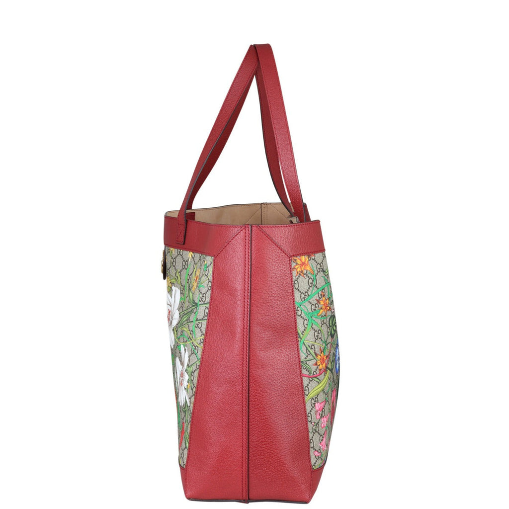 Gucci Flora GG Supreme Ophidia Large Tote