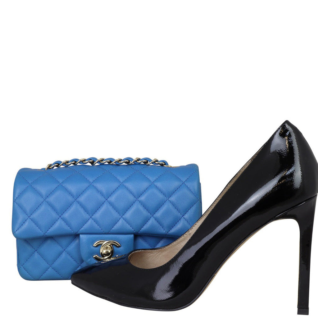 Chanel Classic Flap Mini Rectangular Bag | Royal Blue