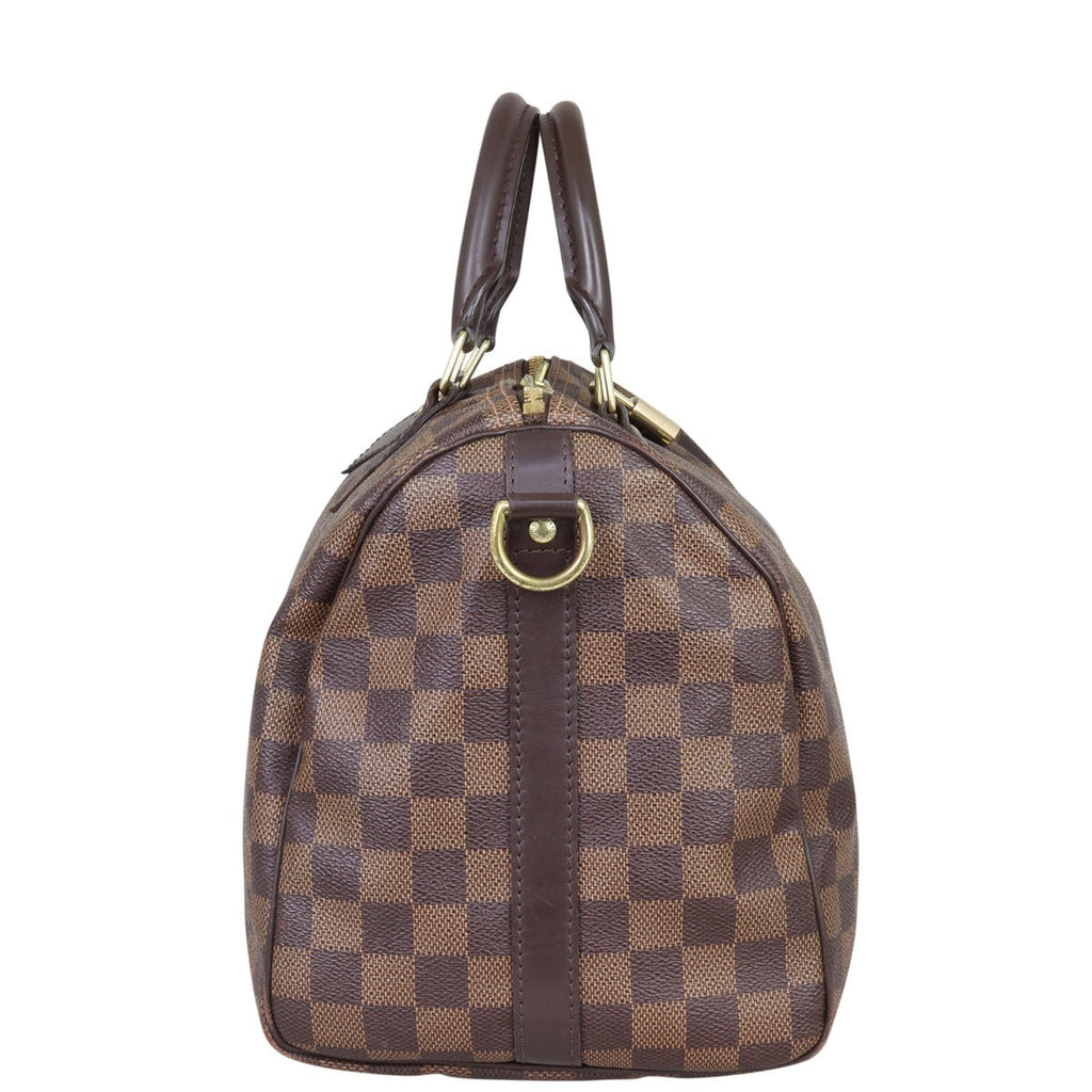 Louis Vuitton Speedy 30 Bandouliere Damier Ebene