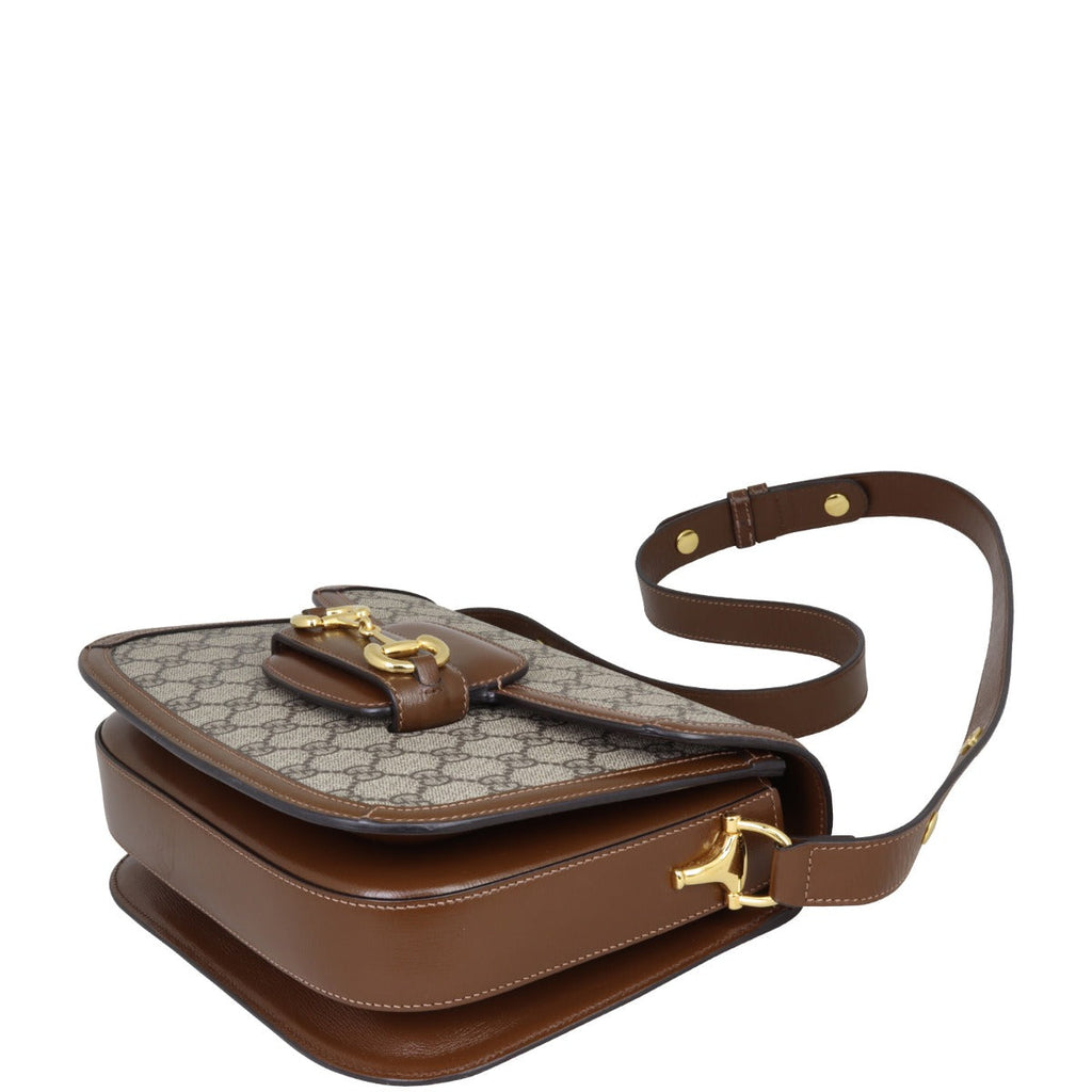 Gucci GG Supreme Horsebit 1955 Shoulder Bag