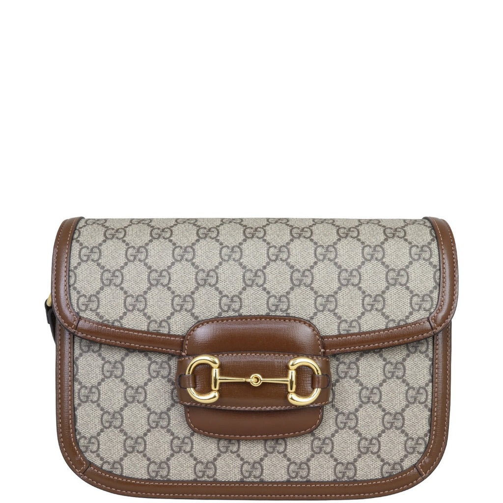 Gucci GG Supreme Horsebit 1955 Shoulder Bag