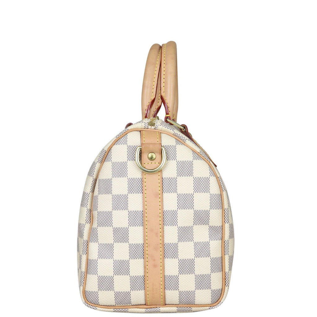 Louis Vuitton Speedy 25 Bandouliere Damier Azur