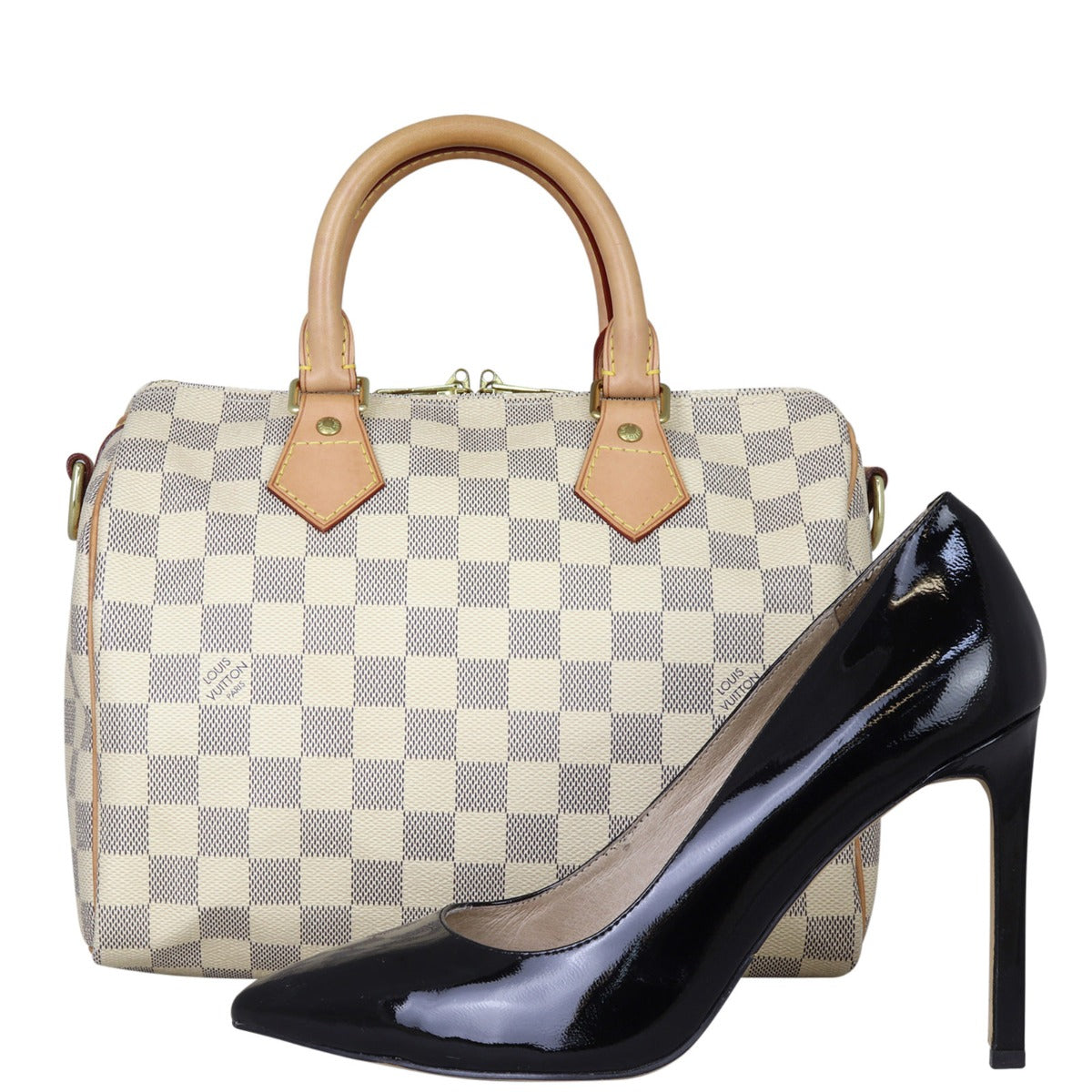 Louis Vuitton Speedy 25 Bandouliere Damier Azur