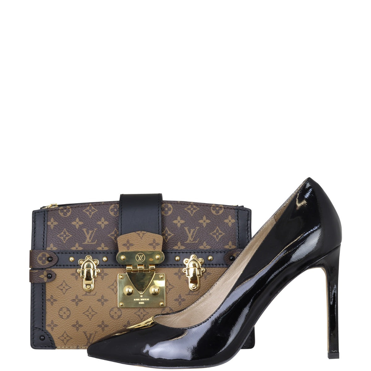 Louis Vuitton Trunk Clutch Monogram Reverse