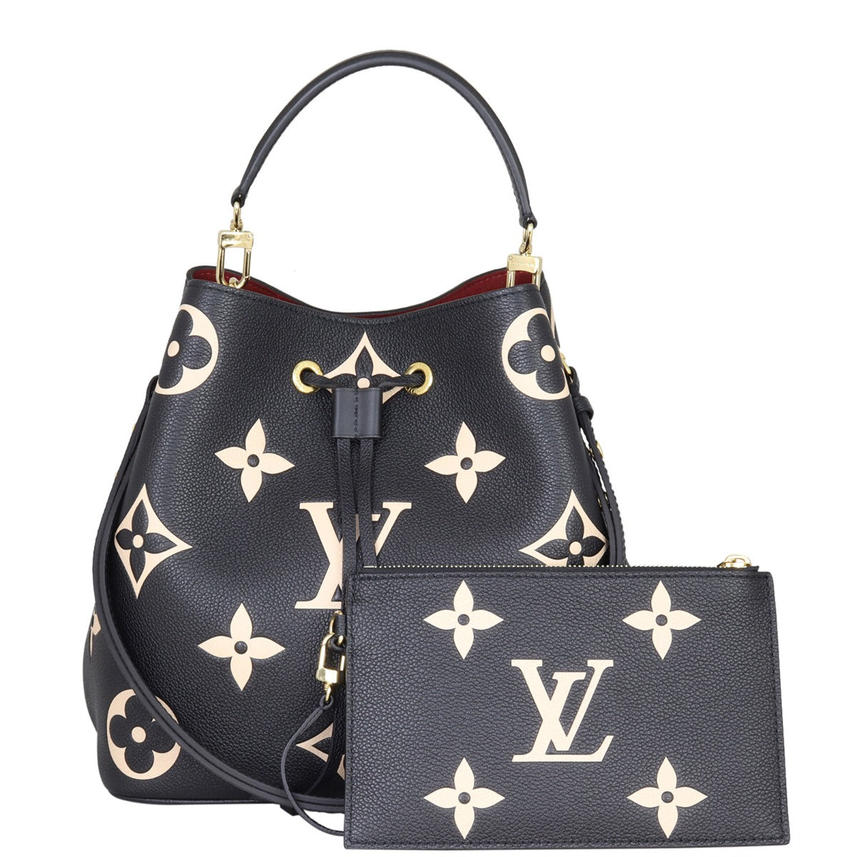 Louis Vuitton NeoNoe MM Monogram Empriente Giant Bicolour