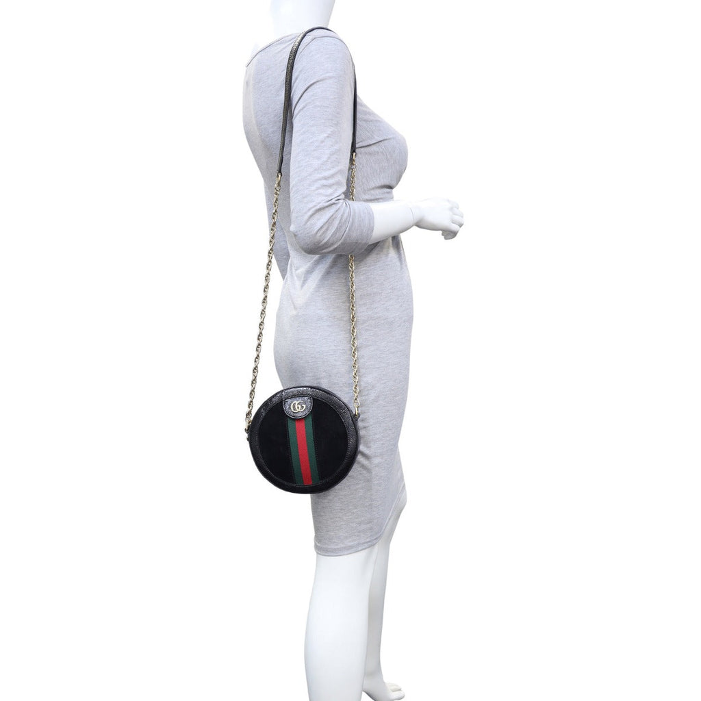 Gucci GG Ophidia Round Mini Shoulder Bag