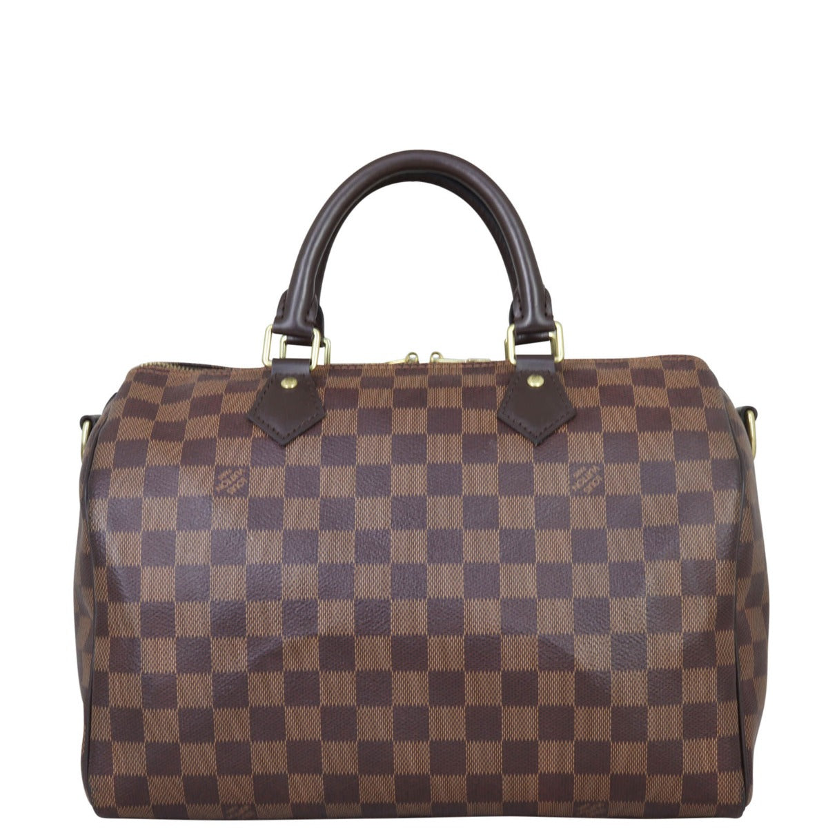 Louis Vuitton Speedy 30 Bandouliere Damier Ebene