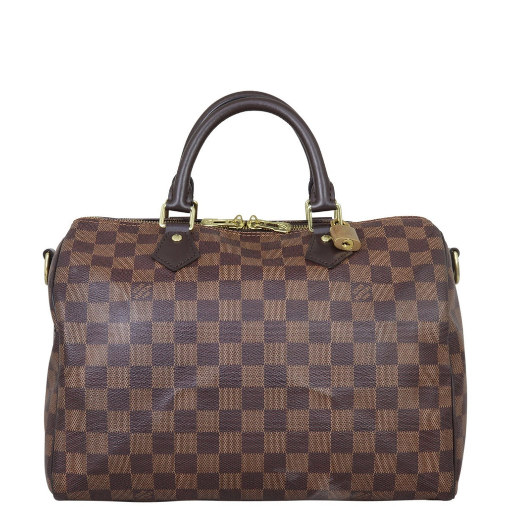 Louis Vuitton Speedy 30 Bandouliere Damier Ebene