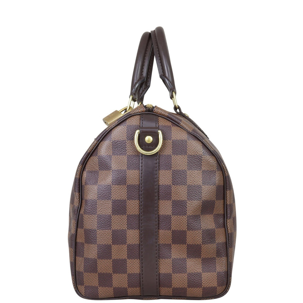 Louis Vuitton Speedy 30 Bandouliere Damier Ebene