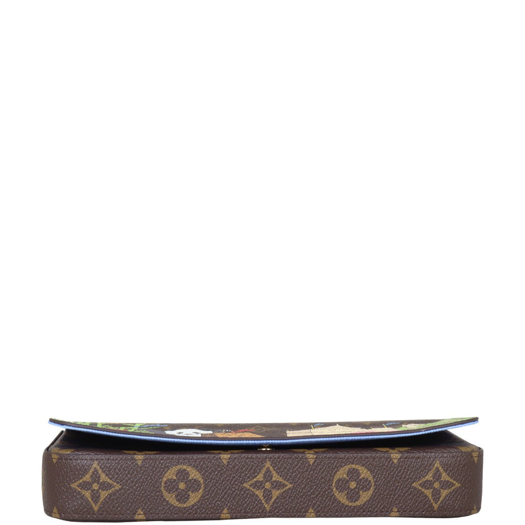 Louis Vuitton Felicie Pochette Monogram Vivienne 2021 Print
