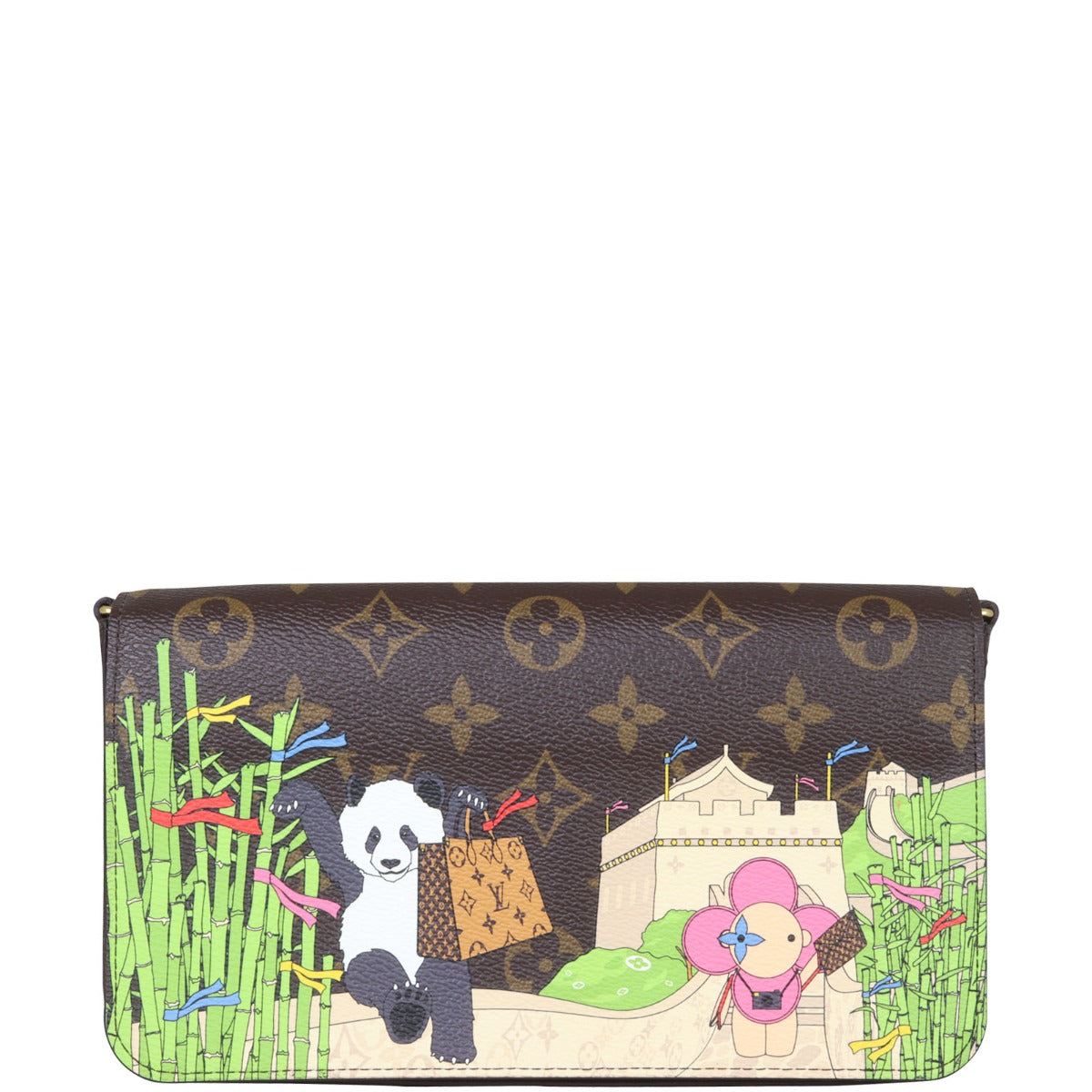 Louis Vuitton Felicie Pochette Monogram Vivienne 2021 Print