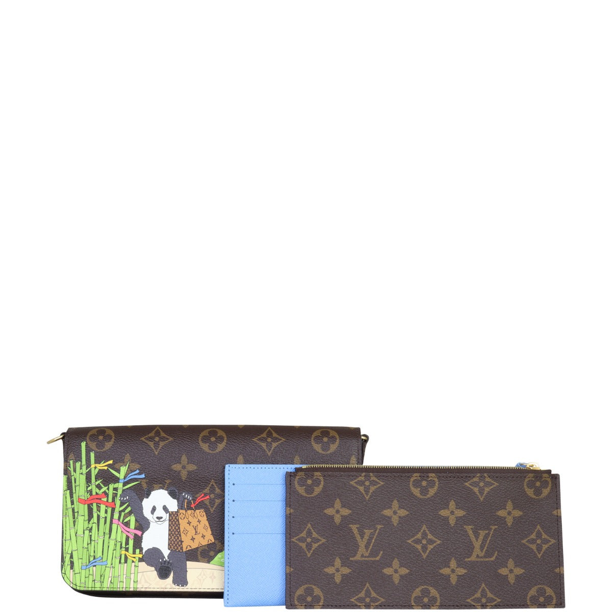 Louis Vuitton Felicie Pochette Monogram Vivienne 2021 Print