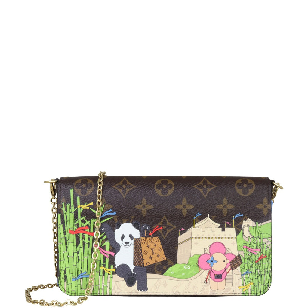 Louis Vuitton Felicie Pochette Monogram Vivienne 2021 Print