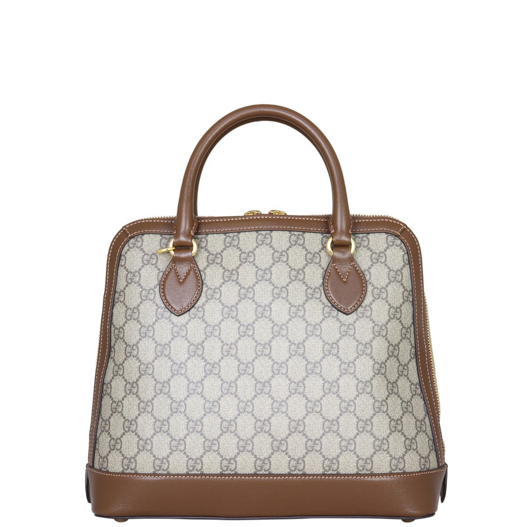 Gucci GG Supreme 1955 Horsebit Top Handle Bag Medium