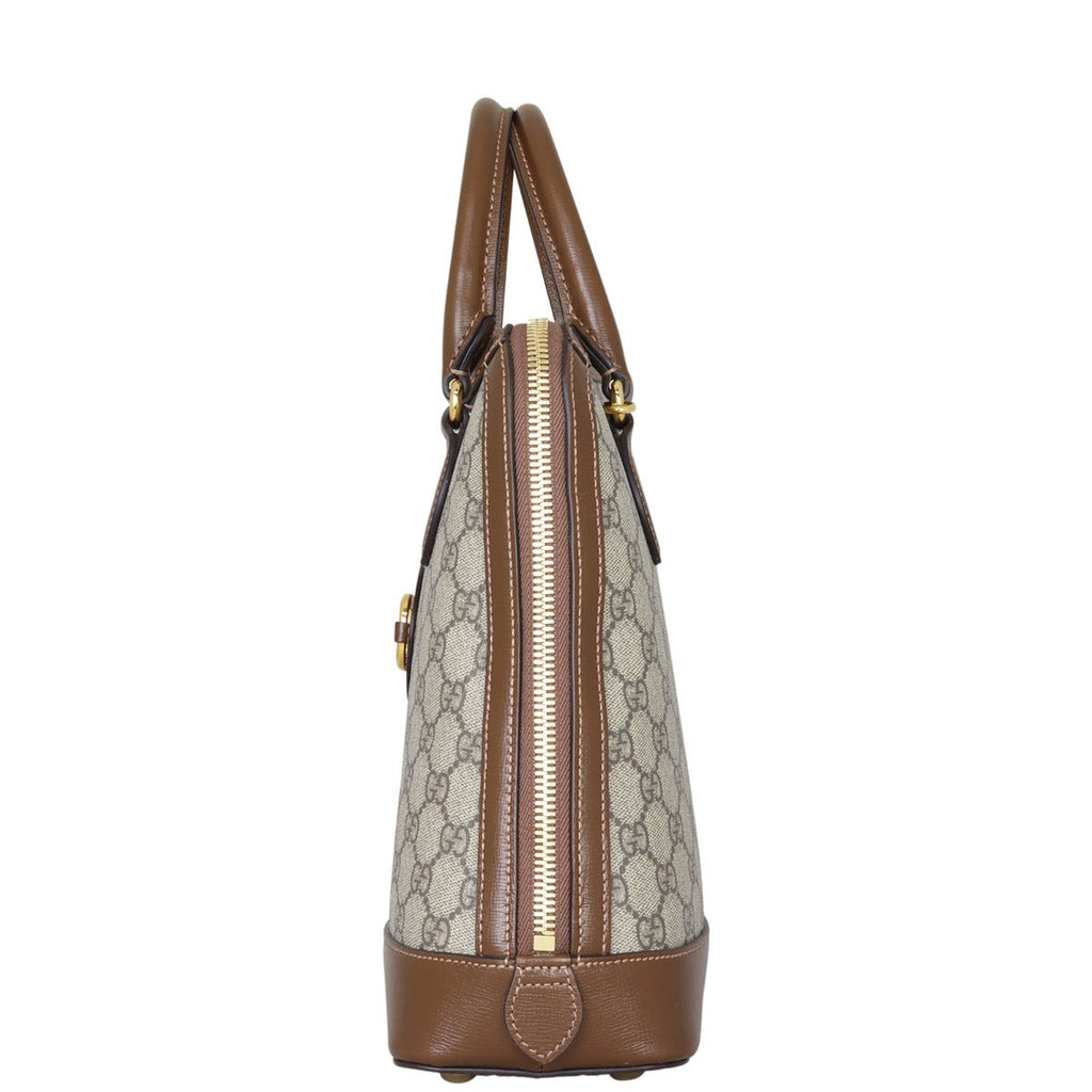 Gucci GG Supreme 1955 Horsebit Top Handle Bag Medium