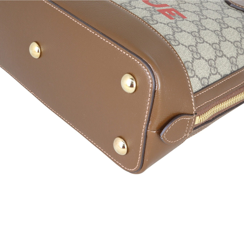 Gucci GG Supreme 1955 Horsebit Top Handle Bag Medium