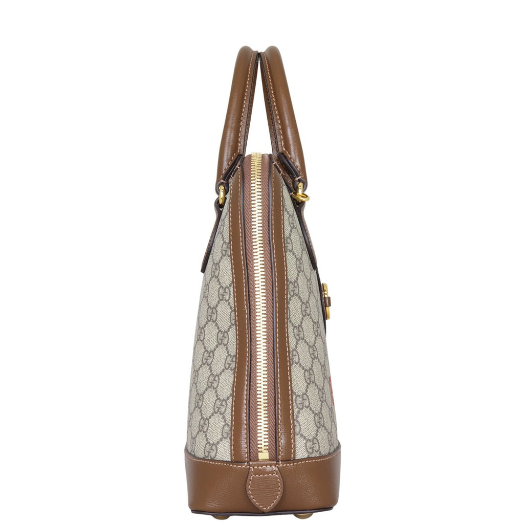 Gucci GG Supreme 1955 Horsebit Top Handle Bag Medium