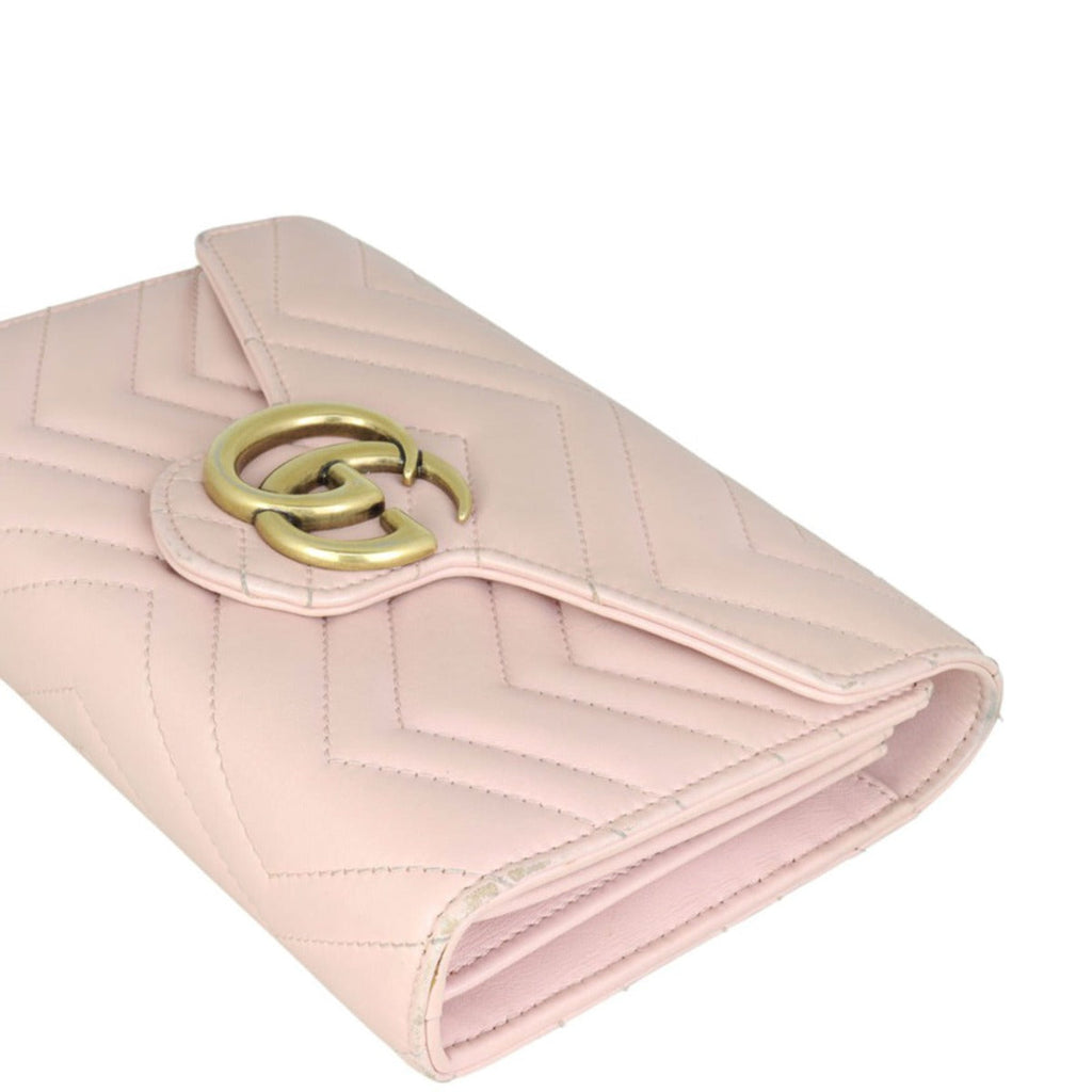 Gucci GG Marmont Matelasse Chain Wallet