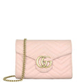 Gucci GG Marmont Matelasse Chain Wallet