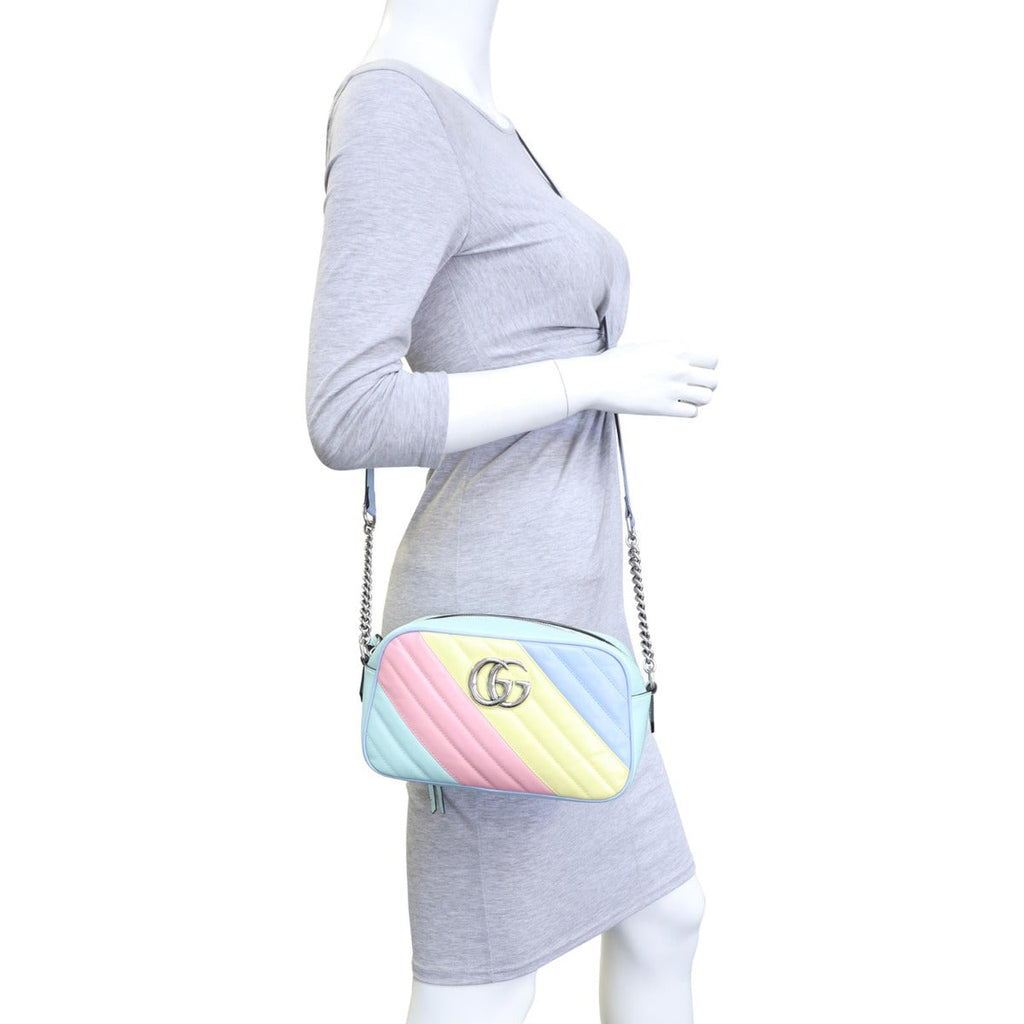 Gucci GG Marmont Diagonal Small Camera Bag