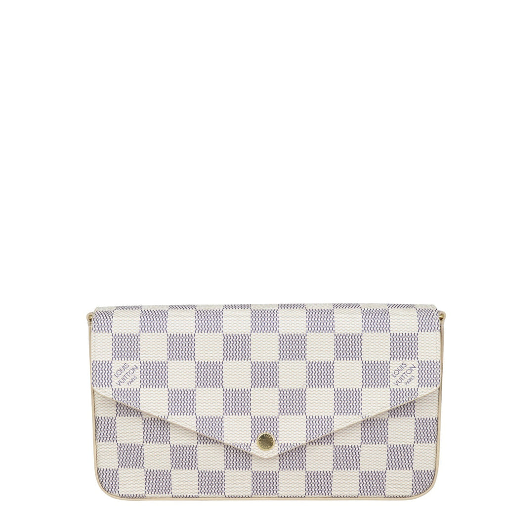 Louis Vuitton Felicie Pochette Damier Azur