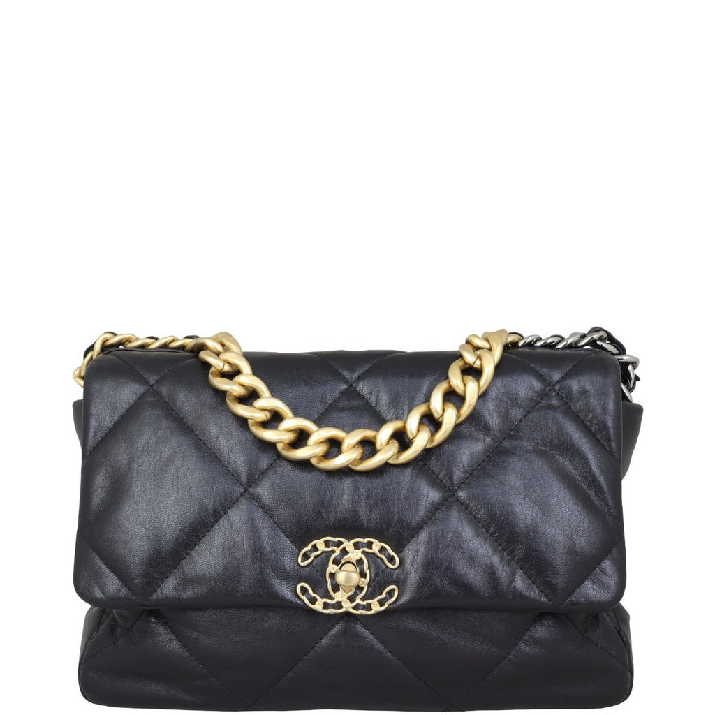 Chanel 19 Flap Bag Large | Black