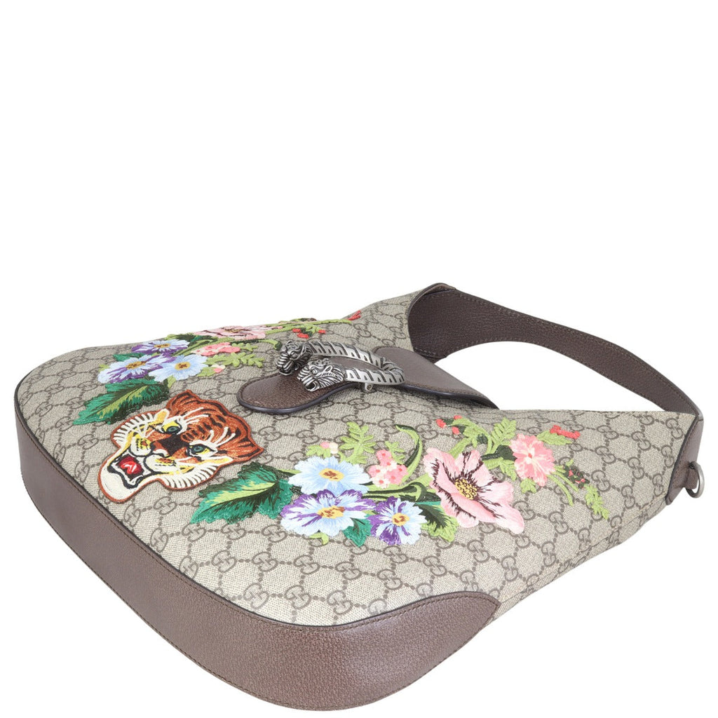 Gucci Dionysus GG Supreme Embroidered Hobo