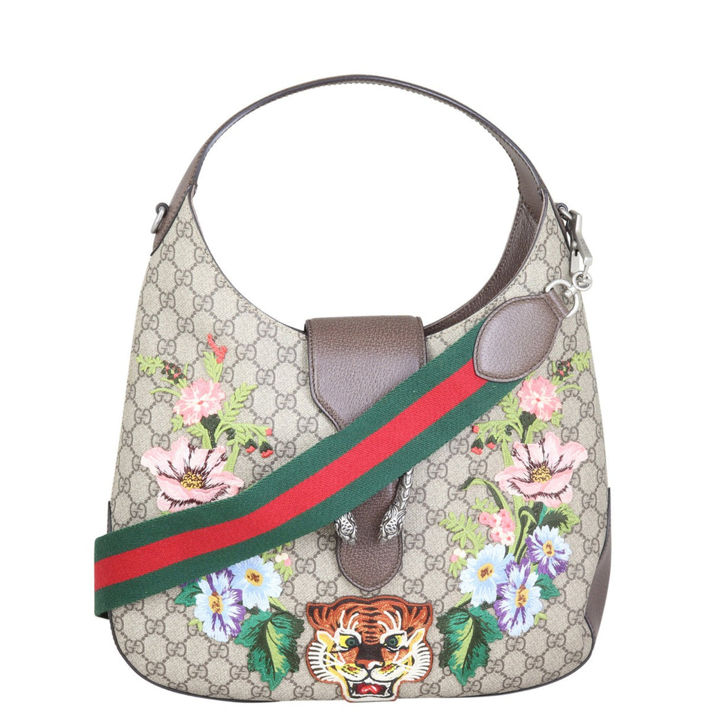 Gucci Dionysus GG Supreme Embroidered Hobo