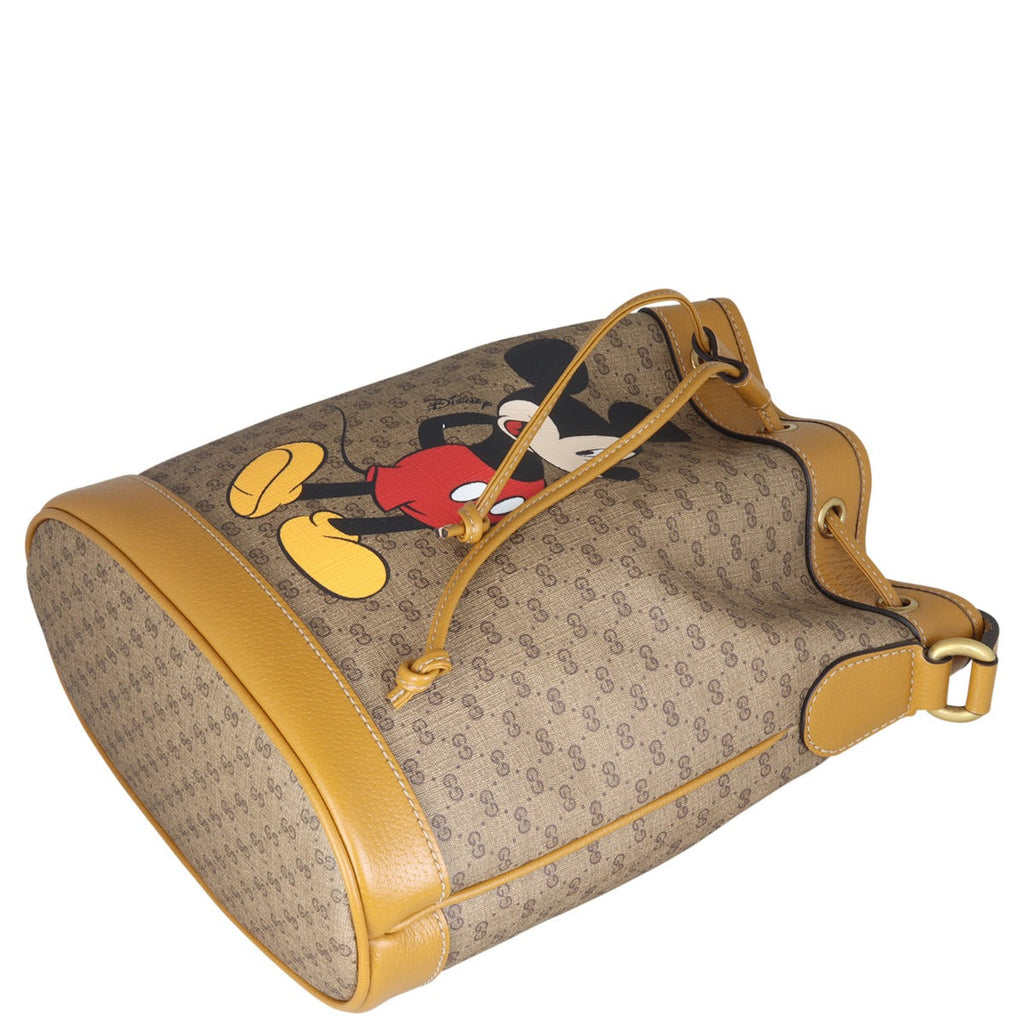 Gucci x Disney Mini GG Supreme Bucket Bag