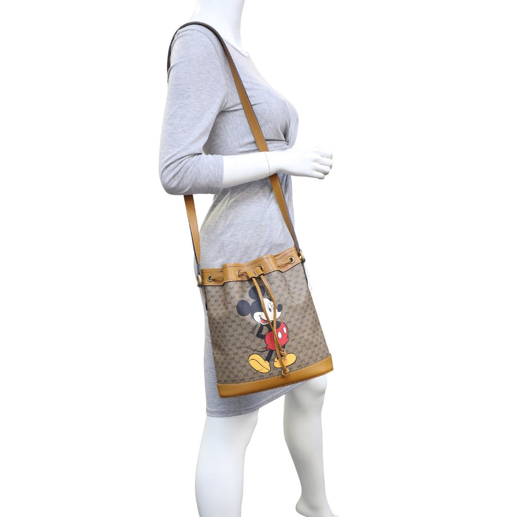 Gucci x Disney Mini GG Supreme Bucket Bag
