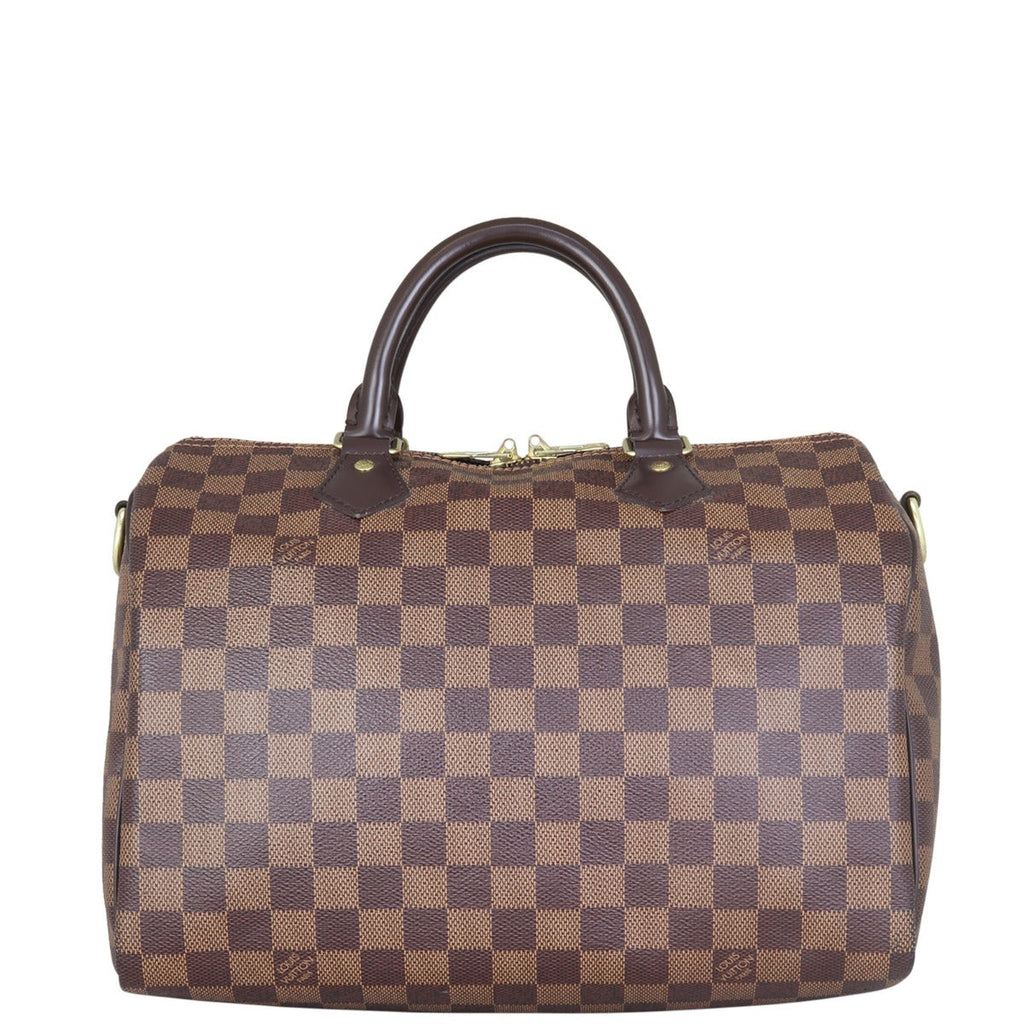 Louis Vuitton Speedy 30 Bandouliere Damier Ebene