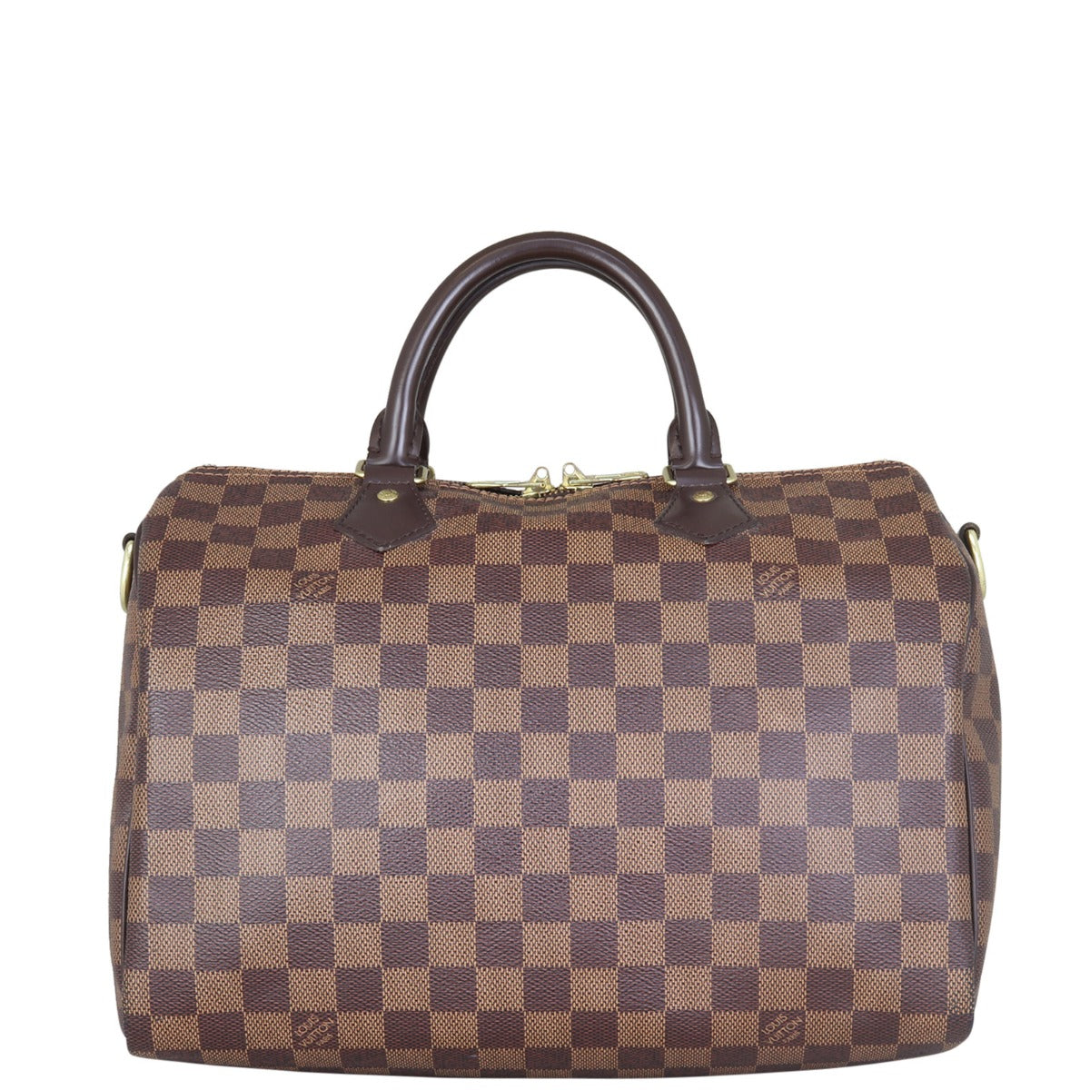 Louis Vuitton Speedy 30 Bandouliere Damier Ebene